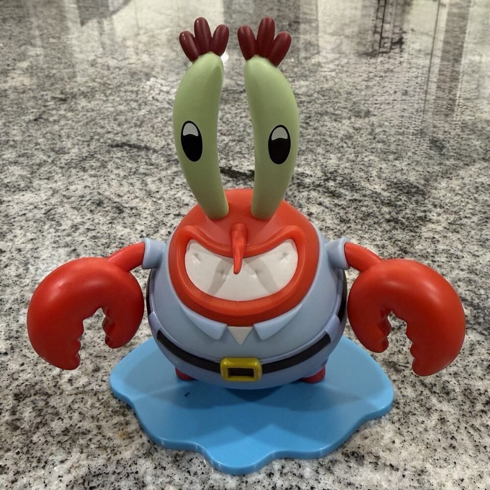 HTF Viacom International x Kidrobot- SpongeBob - 2024 Mr Krabs 5" Vinyl Figure